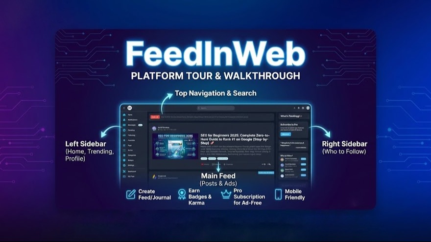A Complete Walkthrough of FeedInWeb: Explore the Platform Like a Pro!